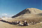 The pyramid of sixth dynasty pharaoh Teti who reigned from 2345-2323 BCE