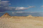 Other lesser pyramids of Saqqara, now scarcely more than mounds of rubble