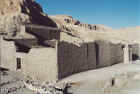 Deir al-Medina (Monastery of the town), named after a temple here that was later occupied by Christian monks.