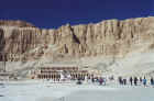 Built by the only woman pharaoh of Egypt to her own glory. She ruled for 20 years.