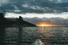 View from my Kayak where Rio Real meets the Atlantic