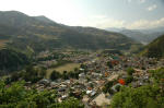 View of town center and Chowgan from the Chamunda Devi temple