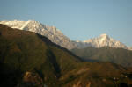 The Dhaula Dhar mountain range