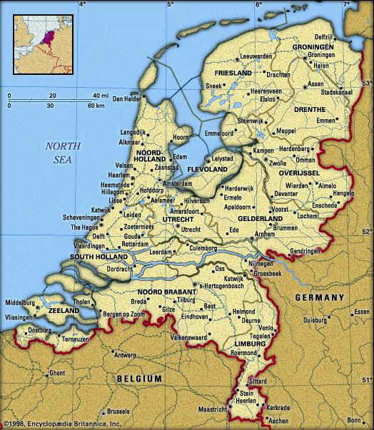 Netherlands (map, info, 1998-2001, 2008)
