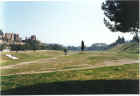 The site of the ancient chariot races