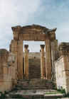 Propylaeum, the gateway to the temple of the Artemis