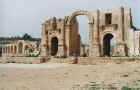 In the first century BC, Jerash, hitherto a town of 15,000 inhabitants, became part of the Roman province of Syria