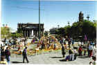A plaza in the center of Guadalajara 