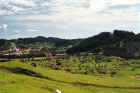 The graveyard by a Zapotec village outside San Cristobal de las Casas