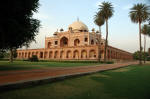 First building of the monumental scale that would characterize later Mughal imperial architecture.