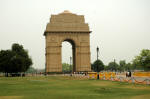 A war memorial built in Delhi for the soldiers who died in World War I.