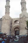 The oldest remaining (10th century) gate of the old medieval city of Al-Qahira. It was also a site of public executions. 