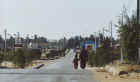 This is the main highway that runs through all four oases in the western desert