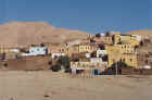 The village of Gurna near the Valley of the Kings on the west bank