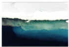 Underwater part of an ice floe